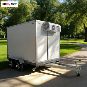 Remolque Refrigerador Móvil, Cámara Frigorífica para Almacenamiento y Transporte de Alimentos, Congelador Móvil con Remolque - Product Image 1