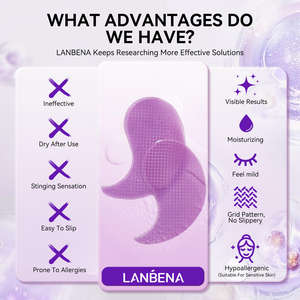 カスタムロゴ入りアイパッチ（クマ対策）コラーゲンアイマスク レチノールハイドロゲルコラーゲン保湿アイマスク - Product Image 6