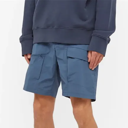 OEM-pantalones cortos de nailon con cinturón integrado extraíble para hombre, personalizados