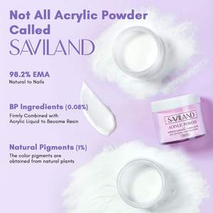 ชุดทำเล็บอะคริลิค <span class=keywords><strong>SAVILAND</strong></span> พร้อมเครื่องเจียร 15 กรัม ผงอะคริลิคสีขาว/ชมพู/ใส น้ำยาอะคริลิค 100 แบบ ฟอร์มต่อเล็บ เจลท็อปโค้ท อุปกรณ์ต่อเล็บ - Product Image 3