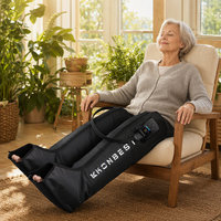 Nouvel ensemble professionnel de bottes de massage à compression d'air 2026 pour la récupération sportive et le fitness, avec logo personnalisé