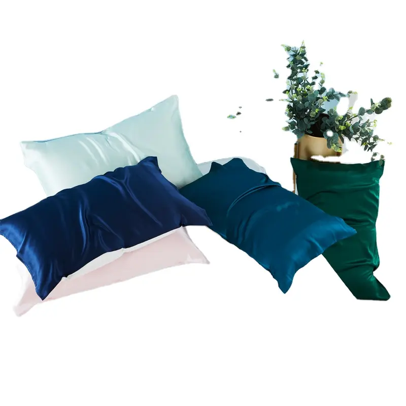 19mm washable pure 100% silk pillowcase with zipper or envelope silk pillow case