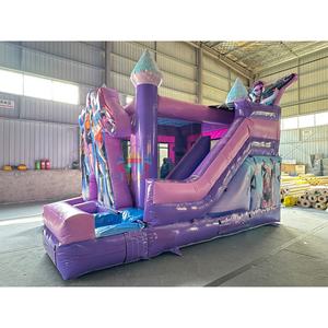 Castillo inflable comercial K-Pop Demon Combo Hunter con tobogán de agua para fiestas de cumpleaños en el patio trasero - Product Image 6