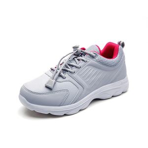 Leather Fashion <strong>High</strong> <strong>Heel</strong> Sneaker <strong>Shoes</strong> Women Sport Sneakers <strong>Running</strong> <strong>Shoes</strong> - Product Image 4