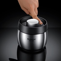 Boîte de stockage scellée sous vide en acier inoxydable métal thé café sucre boîtes hermétiques