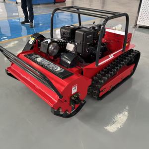 Livraison Gratuite Tondeuse Robot Diesel Industrielle Autonome 8600W 1000mm avec <span class=keywords><strong>Rouleau</strong></span> et Chariot à Chenilles Certifiée CE - Product Image 3