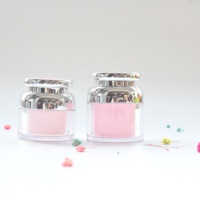 Pot cosmétique en vrac, à utilisation libre et Type plastique acrylique, couleurs personnalisées, crème acrylique
