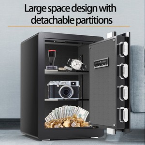 Steel Material Safe Locker Security Modern Safe <b>Box</b> for Money - Product Image 2