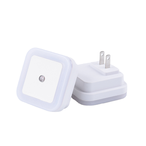 Dusk to Dawn Sensor Control LED Night Light Square Mini ABS Wall Lamp with EU/US Plug <strong>Price</strong> - Product Image 3