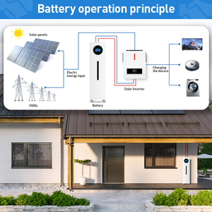 ตู้เก็บพลังงานแสงอาทิตย์แบบประหยัดพลังงาน 51.2V 400Ah 20.48kWh พร้อมระบบจัดการแบตเตอรี่อัจฉริยะ (BMS) สำหรับระบบโซลาร์เซลล์และระบบไฟฟ้าในที่อยู่อาศัย - Product Image 6