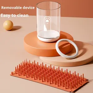 पुनः प्रयोज्य पोर्टेबल पीपी पालतू पाव क्लीनर कप गैर विषैले नरम ब्रश पर्यावरण अनुकूल मालिश आसान कुत्ते पालतू जानवर - Product Image 4