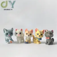 מותאם אישית באיכות גבוהה פלסטיק נוהרים בעלי חיים קריקטורה חמוד בתוספת נוהרים חתול עבור keychain קישוט