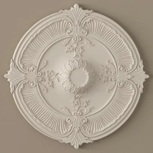 <span class=keywords><strong>Plaque</strong></span> décorative en EPS style français, gaufrée, luxe léger, pour base <span class=keywords><strong>de</strong></span> lustre, <span class=keywords><strong>plaque</strong></span> <span class=keywords><strong>de</strong></span> <span class=keywords><strong>plafond</strong></span>, ignifuge et écologique pour extérieur - Product Image 3