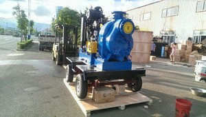 Pompe à eau diesel mobile pour l'irrigation agricole de 8 pouces - Product Image 6