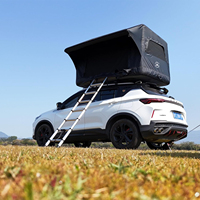 Tente de toit de voiture gonflable imperméable, légère et portable, pour le camping familial en plein air, pour SUV, voitures Jeep