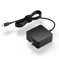 Chargeur USB-C pour ordinateur portable KABBOL 45W 65W pour Zenbook Chromebook Expertbook |   Indicateur LED, portable pour chargeur de téléphone de type C