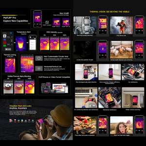 Teléfono Resistente <span class=keywords><strong>Ulefone</strong></span> <span class=keywords><strong>Armor</strong></span> 27T <span class=keywords><strong>Pro</strong></span>+ con Imagen Térmica FLIR 3.5, 12GB+256GB, Visión Nocturna, 10600mAh, Android 15, NFC, Smartphone 5G - Product Image 5