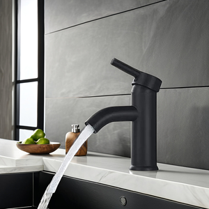 Hot bán duy nhất xử lý thép không gỉ tắm vòi Brass nước lưu vực vòi với lỗ duy nhất núi cho phòng tắm nhà vệ sinh - Product Image 6