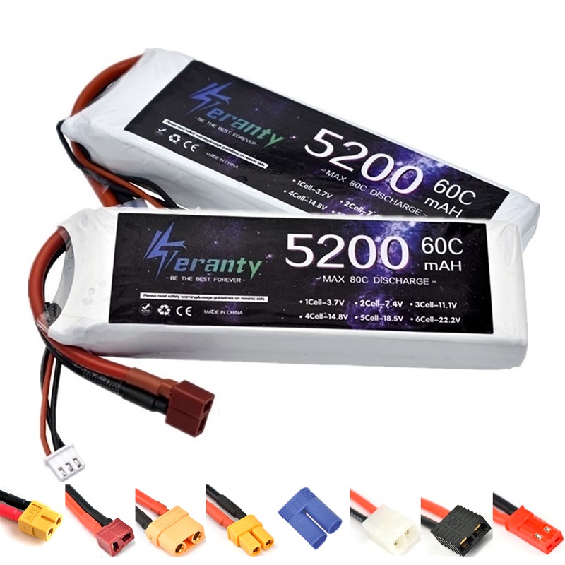 2S 5200 мАч Lipo Аккумулятор 7,4 В 60C с T/XT60/2P/XT90 штекер для RC автомобильный Багги Танк Поезд RC гоночные модели запчасти lipo батарея