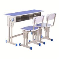 Bureau et chaise d'écolier en gros à prix réduit – Excellent rapport qualité-prix – Bureau d'enseignant pas cher – Vente flash – Bureau d'école réglable