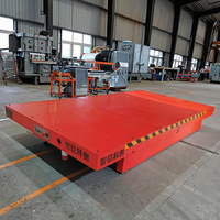 Chariot de transfert électrique sur rail en acier 48V avec télécommande 2T 10T 20T pour ligne de production d'usine et exploitation minière