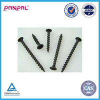 Jeu de vis pour cloison sèche noire galvanisée, 60 pièces, composants manuels en fer, kit d'outils de haute qualité disponible OEM, fournisseurs fiables