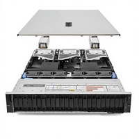 Server Rak PowerEdge R750 Bekas 8-NVMe 3.60GHz 16-Core 128GB RAM Sistem Barebone