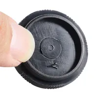 Capuchon anti-poussière industriel à monture C filetée, en plastique rigide, pour la protection des accessoires d'objectif de caméra de surveillance CCTV