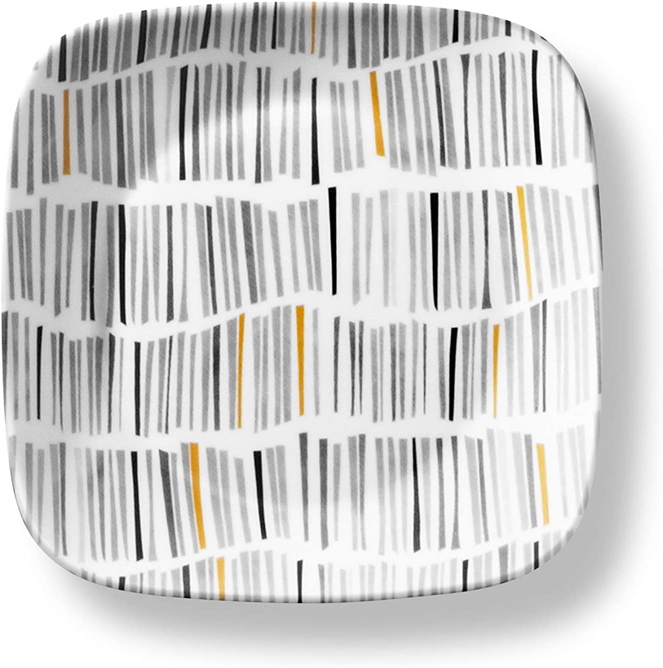 melamine Resistant Appetizer Plates, 6-Piece