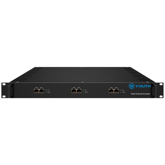 Professional Multi-Channel Encoder HD/SD Audio & Video Encoding Device for Cable TV Digital Head-end, Digital TV Broadcast Etc