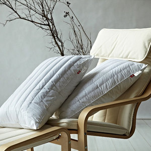 <span class=keywords><strong>Almohada</strong></span> de algodón antiácaros 200TC con relleno de <span class=keywords><strong>fibra</strong></span> de poliéster ropa de cama de calidad con patrón sólido para soporte para el cuello - Product Image 1