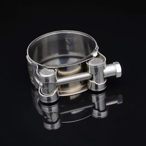 T Bolt Hose <b>Clamp</b> Stainless Steel Heavy Duty Pipe Clip High Pressure Hose <b>Clamp</b> For <b>Car</b> Exhaust Water Tube - Product Image 5