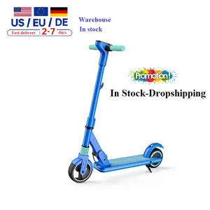 8-12岁儿童智能廉价电动滑板车130w 6.5英寸两轮电动儿童滑板车