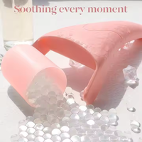 Nouveau design Derma Stamp Massage masseur de visage de haute qualité soins de beauté rouleau de glace peau Silicone rouleau de glace pour le visage