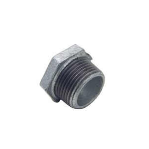 Accesorios de tubería buje hierro maleable galvanizado rosca reductora para materiales de fontanero - Product Image 5