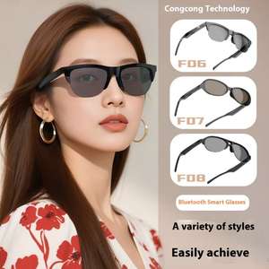 Gafas de Sol Inteligentes F06 con Lentes Polarizadas UV400 y Auriculares para Conducir, Gafas Digitales con IA, OEM/ODM - Product Image 4