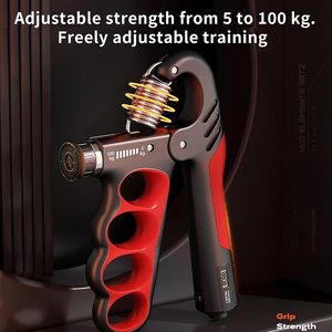 Entrenador de Agarre de Mano con Resistencia Ajustable de 11-220 Libras, Fortalecedor de Antebrazo, Desarrollo Muscular, Recuperación de Lesiones, Ejercicio de Agarre - Product Image 2