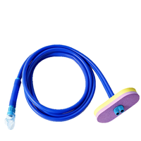 Tube de plongée double pour adultes, tube respiratoire sous-marin anti-fuite et anti-buée, tube de plongée à embout sec pour la plongée en mer et le snorkeling
