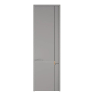 Puertas Interiores de Madera al por Mayor de Fábrica, Puertas de Dormitorio de Madera Maciza Compuesta, Puertas Ecológicas para Hoteles - Product Image 2