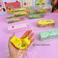 X Crispy Butter Stick Slow Rebound Squeeze Toy New Cross-Border PU Stress Relief Toy Stress Relief Gadget for Youth  Boxed