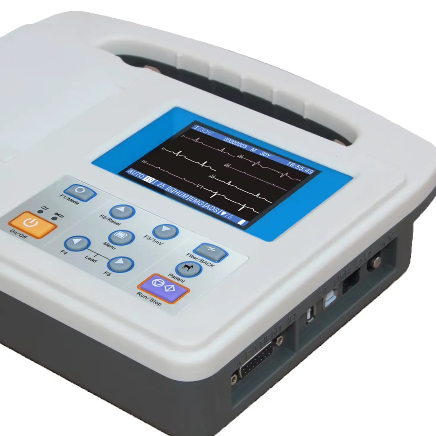 Penjualan terlaris mesin pengukur tekanan darah Doppler dokter hewan peliharaan Monitor tekanan darah Doppler dengan 5 manset