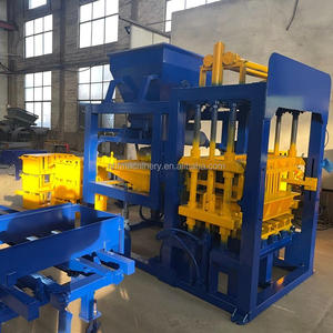 Macchina per Blocchi di Cemento QT6-15, Macchina per Blocchi Cavi, Linea di Produzione Automatica di Mattoni in Cemento, Pressa per Mattoni in Ceneri Volanti - Product Image 4