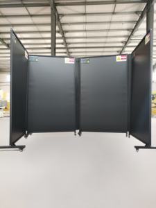 レーザー放射を分離するために一般的に使用およびカスタマイズされたレーザー保護バリア1.5m * 2.mは、折りたたんで延長することができます - Product Image 5