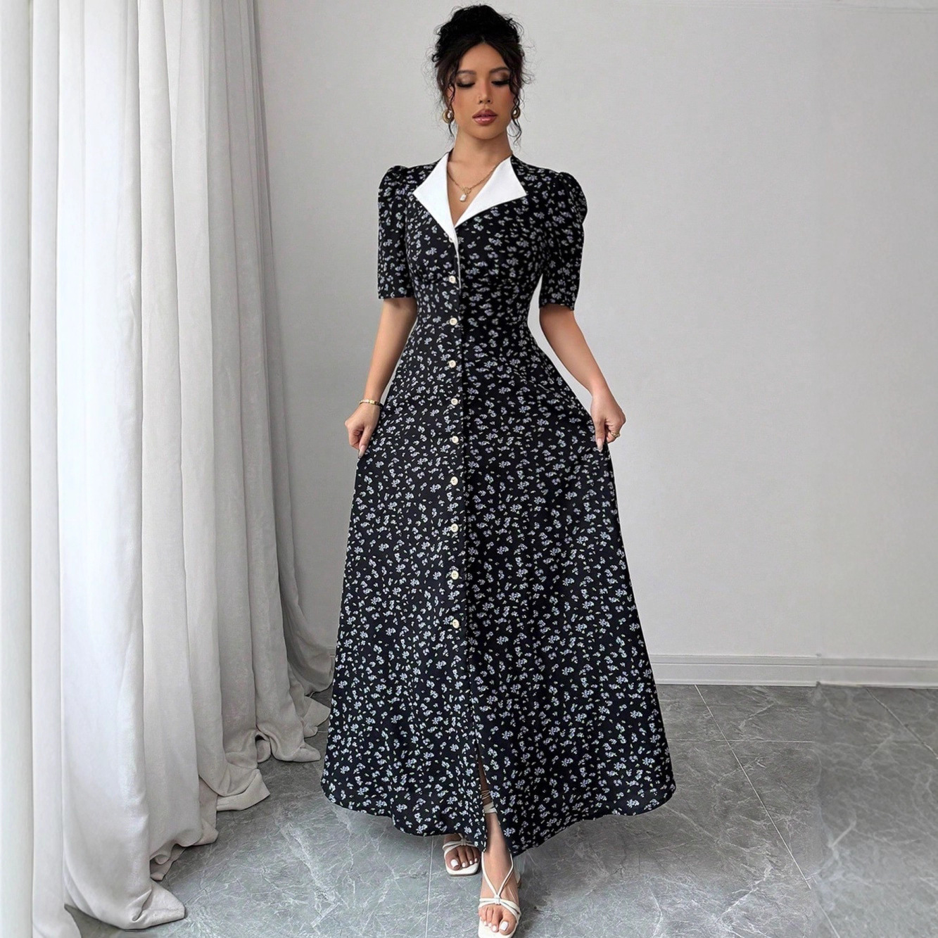 Vtido De Verano De Lunar Para Mujer, Ropa Sexy Elegante De Vendaje