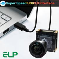 Modul Kamera ELP 20MP 4K USB3.0 3840P 27.5FPS AR2020 Sudut Lebar 128 °   Webcam UVC untuk Windows Linux Mac Raspberry Pi Jetson Nano