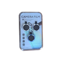 Pelindung Kamera Pola Eagle Eye CD untuk iPhone Seri 11-18, Film Lensa Kaca Metal Berpola, Kotak Kristal, Aksesoris Grosir