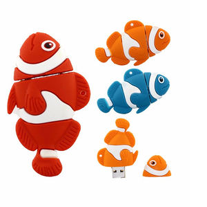 Số lượng lớn Quà tặng khuyến mãi vàng cá cao su tùy chỉnh PVC 4GB 8GB <span class=keywords><strong>USB</strong></span> 2.0 Stick 128GB 3D mềm Silicone 32GB 64GB dễ thương <span class=keywords><strong>USB</strong></span> ổ đĩa <span class=keywords><strong>flash</strong></span> - Product Image 3