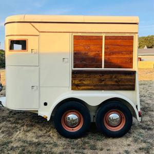 Remorque Bar Mobile Vintage pour Chevaux, Remorque de Restauration pour Café, Mariages, Événements, Festivals et Entreprises de Boissons - Product Image 2