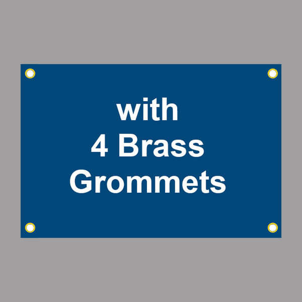 Each Corner 1 Grommet