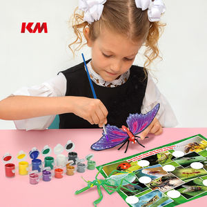 Juguetes <span class=keywords><strong>de</strong></span> Dibujo, Moldes <span class=keywords><strong>de</strong></span> Pintura <span class=keywords><strong>de</strong></span> Insectos Variados <span class=keywords><strong>de</strong></span> la Naturaleza, Juego <span class=keywords><strong>de</strong></span> 12 Colores y Paleta, Juguete <span class=keywords><strong>de</strong></span> Insectos con Mariquita, Mariposa y Mantis - Product Image 6